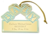 Blue Baby Blocks Ornament