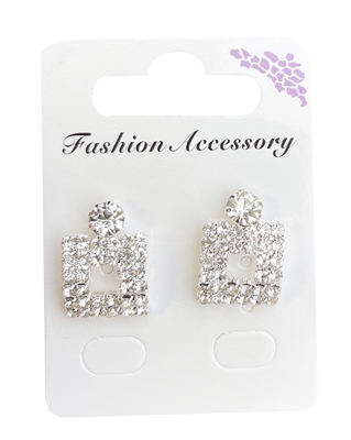 Diamante earrings