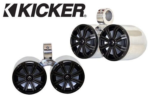 Big Air 6.5" Kicker Twin Bullet Speakers