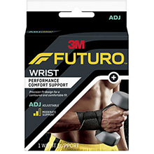3M FUTURO Performance Comfort Wrist Support, Adjustable, 2/pk, 6 pk/cs. MFID: 01036ENR