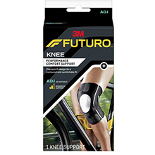 3M FUTURO Performance Comfort Knee Support, Adjustable, 2/pk, 6 pk/cs. MFID: 01039ENR