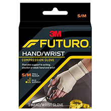 3M FUTURO Energizing Support Glove, Small/ Medium, 2/pk, 6 pk/cs. MFID: 09183ENR