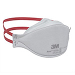 3M N95 Aura Health Care Particulate Respirator and Surgical Mask, Flat Fold. MFID: 1870+