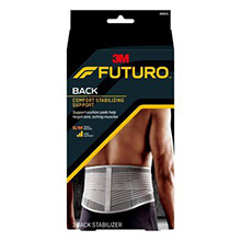 3M FUTURO Comfort Stabilizing Back Support, Large, X-Large, 2/cs. MFID: 46816ENR