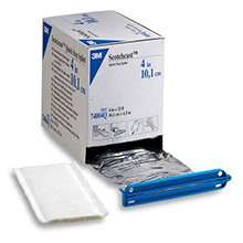 3M SCOTCHCAST QUICK STEP Double Sided Felt Splint, 4" x 15 ft Roll, 1 rl/bx, 2 bx/cs. MFID: 74004Q