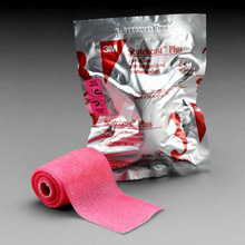 3M SCOTCHCAST Plus Casting Tape, 4" x 4 yds, Bright Pink. MFID: 82004X