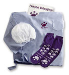 3M BAIR PAWS FLEX Warming Gown Kit: X-Large 51"L Gown, Booties, Bonnet, PB Bag, Shoe Bag. MFID: 84203