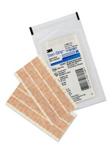 3M STERI-STRIP Adhesive Nonreinforced Skin Closure, Blendtone, &#189;" x 4". MFID: B1557