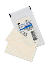 3M STERI-STRIP Adhesive Reinforced Skin Closure, &#189;" x 4", 6 /envelope, 50 env/box, 4 box/case. MFID: R1547