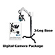 Colpo-Master I Suspension-Arm LED Colposcope, Digital Video Package with USB 5.0MP Digital Video Camera, 3 Leg Base. MFID: CS-103T-DV