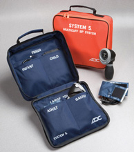 ADC 740 SYSTEM 5 Blood Pressure 5 Cuff System, Navy. MFID: 740-N