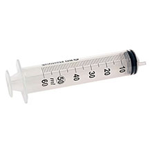 BD Syringe Only, 50mL w/ eccentric tip, 60/box, 4 box/case. MFID: 300866
