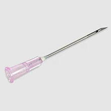 BD Nokor Admix Needle, 18 G x 1" Thin Wall Non-Coring Needle, 100/box, 10 box/case. MFID: 305215