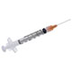 BD Integra Syringe 3mL Syringe w/ detachable 25 G x 1" Needle, 100/box, 4 box/case. MFID: 305270