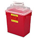 BD Sharps Collector, 6 Gal, Open, Clear Top, Large Open Cap, 12/case. MFID: 305457