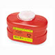 BD Sharps Collector, 3.3 Qt, Small, Red, 24/case. MFID: 305488