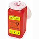 BD Sharps Collector, 1.4 Qt, Small, Red, 36/case. MFID: 305557