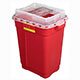 BD Sharps Collector, 19 Gal, Slide Top Gasketed, Red, 5/case. MFID: 305666