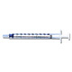 BD Tuberculin Syringe Only, Slip Tip, 1mL, 200/box, 8 box/case. MFID: 309659