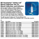 BD VACUTAINER Safety-Lok Blood Collection Set, 25G x &#190;", 12" Tube, No Luer, 50/box, 4 box/case. MFID: 367298