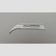 Aspen Bard-Parker Safetylock Blades- Sterile Rib-Back Carbon Steel Blades, Size 12, 50/box, 3 box/case. MFID: 371152