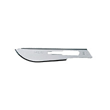 Aspen Bard-Parker Rib-Back Carbon Steel Blade, Non-Sterile, Size 22, 6/strip, 25 strips/case. MFID: 371322