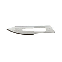 Aspen Bard-Parker Rib-Back Carbon Steel Blade, Non-Sterile, Size 23, 6/strip, 25 strips/case. MFID: 371323