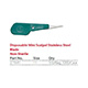 Aspen Bard-Parker Disposable Scalpel, Size 11 Mini, Non-Sterile, 100/box, 10 box/case. MFID: 371641