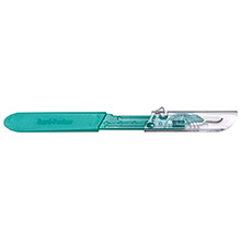 Aspen Bard-Parker Protected Disposable Scalpels, Size 15, Sterile, 10/box, 10 box/case. MFID: 372615