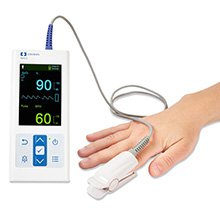 COVIDIEN NELLCOR Pulse Oximeter with Adult Durasensor Reusable Sensor. MFID: PM10N-NA