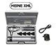 HEINE BETA 200 XHL Fiber Optic Otoscope Set, BETA 4 USB Rechargeable Handle, USB Cord & Plug-In Power Supply, Hard Case. MFID: B-141.27.388