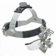 HEINE 2.5x HR Binocular Loupes Set on Headband/Splash Guard, 340mm (13") Working Distance. MFID: C-000.32.365