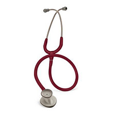 3M Littmann Lightweight II SE Stethoscope, Burgundy Tube. MFID: 2451