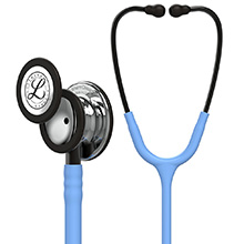 3M Littmann Classic III Stethoscope, Mirror Chestpiece, Ceil Blue Tube, Smoke Stem and Smoke Headset. MFID: 5959