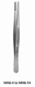 MeisterHand Dressing Forceps, 6" (154mm), standard, serrated handles, serrated tips. MFID: MH6-10