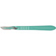 MILTEX Disposable Scalpels, stainless steel, sterile blade size no. 20, 10/box. MFID: 4-420