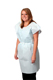 Pro Advantage Exam Gown, Tissue/ Poly/ Tissue, 30" x 42", Blue, Front/ Back Opening. MFID: P750033