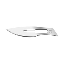 Cincinnati Carbon Steel Blade, Non-Sterile, Size 23, 100/bx. MFID: 0223