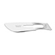 Swann Morton Carbon Steel Blade, Non-Sterile, Size 22B, 100/bx. MFID: 02SM22B