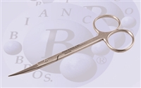 BB-B- 306 Iris Scissor 4 1/2 "  11.4 cm Curved