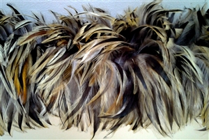 Hackle Boa - Badger