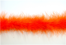 Thin marabou boa