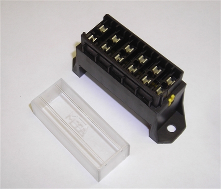 6-Way Fusebox for Blade Fuses