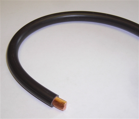 61 Strand Black PVC Battery Cable