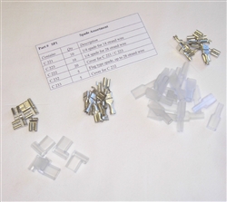 1/4" Female Spade Terminal Assortment Pack