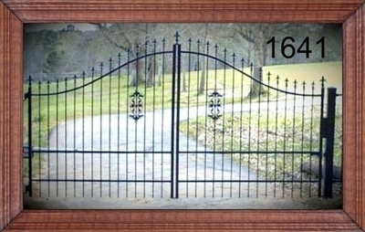 Driveway Gate 1641
