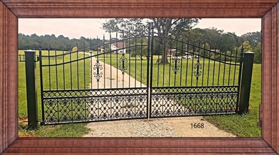 Driveway Gate 1668