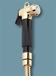 Sanicare Italia hand Bidet Black/Gold: Sanicare.com