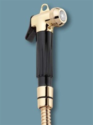 Sanicare Italia hand Bidet Black/Gold: Sanicare.com