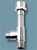 Hand Held Bidet T-Fitting - Metal or Plastic